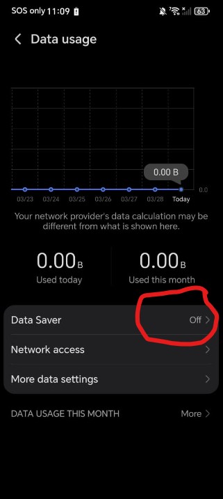 Cara tutup Data Saver untuk stabilkan rangkaian aplikasi